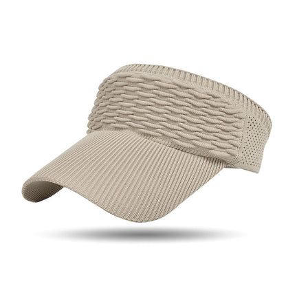 🕶️🌊🍹Chic Knit Sun Visor Hat – Lightweight & Airy, Adds a Sporty Touch to Any Outfit – Ideal for Poolside Lounging, Beach Vacations or Outdoor Brunch 👙👗