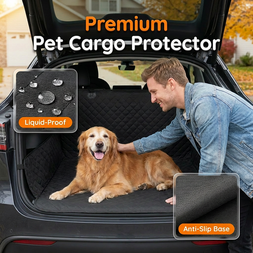 🚗50% OFF NOW!⏰Car Boot Liner Waterproof Pet Travel Mat – Non-slip & easy to clean – Protects trunk from dirt, spills & fur – perfect for dogs or outdoor gear 🐕