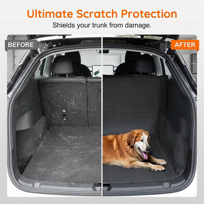 🚗50% OFF NOW!⏰Car Boot Liner Waterproof Pet Travel Mat – Non-slip & easy to clean – Protects trunk from dirt, spills & fur – perfect for dogs or outdoor gear 🐕