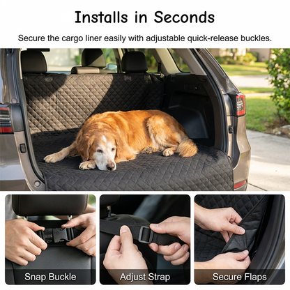 🚗50% OFF NOW!⏰Car Boot Liner Waterproof Pet Travel Mat – Non-slip & easy to clean – Protects trunk from dirt, spills & fur – perfect for dogs or outdoor gear 🐕