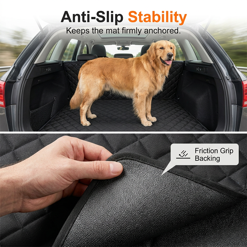 🚗50% OFF NOW!⏰Car Boot Liner Waterproof Pet Travel Mat – Non-slip & easy to clean – Protects trunk from dirt, spills & fur – perfect for dogs or outdoor gear 🐕