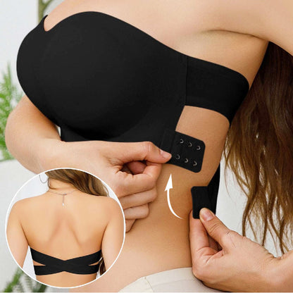 🔥 49% OFF – Strapless Wireless Bra | No-Slip, All-Day Comfort