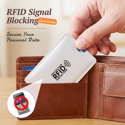RFID Blocking Sleeves for Credit Cards- Durable and water‑repellent