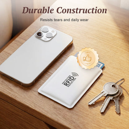 RFID Blocking Sleeves for Credit Cards- Durable and water‑repellent