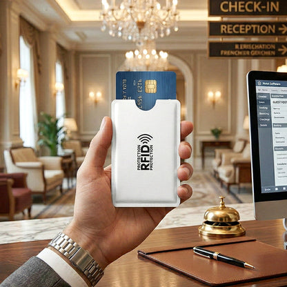 RFID Blocking Sleeves for Credit Cards- Durable and water‑repellent