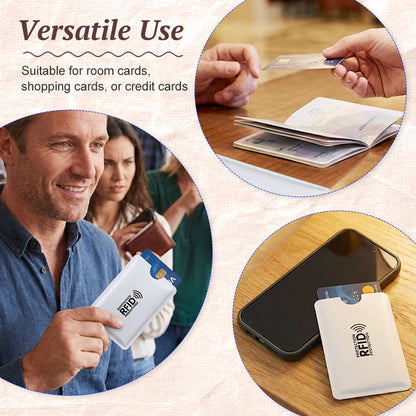 RFID Blocking Sleeves for Credit Cards- Durable and water‑repellent