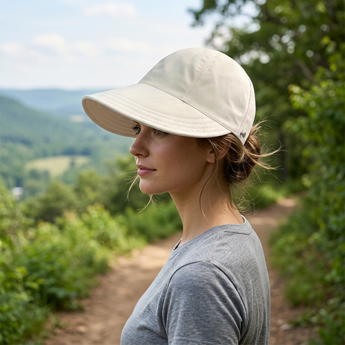 🎁✨Women’s UPF 50+ Elegant Foldable Sun Hat – Wide-Brim Cotton Bucket Hat with Neck Flap & Adjustable Strap 🌞 | Packable, Breathable & Beach-Ready