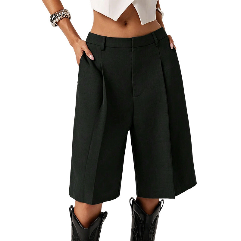 🩳Limited Time Special Price!!✨Women's Loose Fit Bermuda Shorts
