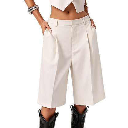 🩳Limited Time Special Price!!✨Women's Loose Fit Bermuda Shorts