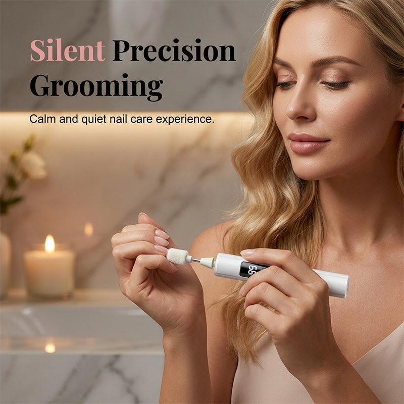 🥳Last Day Promotion!💅✨ Professional Electric Nail Polisher – Smooths thick nails, 99-speed display. Multiple heads for shaping & buffing. Salon at home! 🌟💎