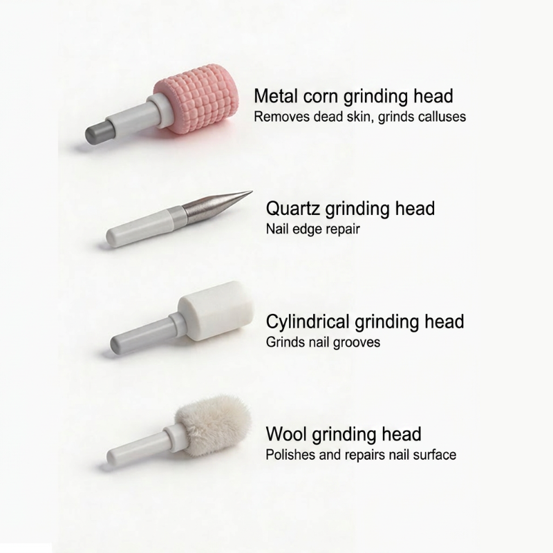 🥳Last Day Promotion!💅✨ Professional Electric Nail Polisher – Smooths thick nails, 99-speed display. Multiple heads for shaping & buffing. Salon at home! 🌟💎