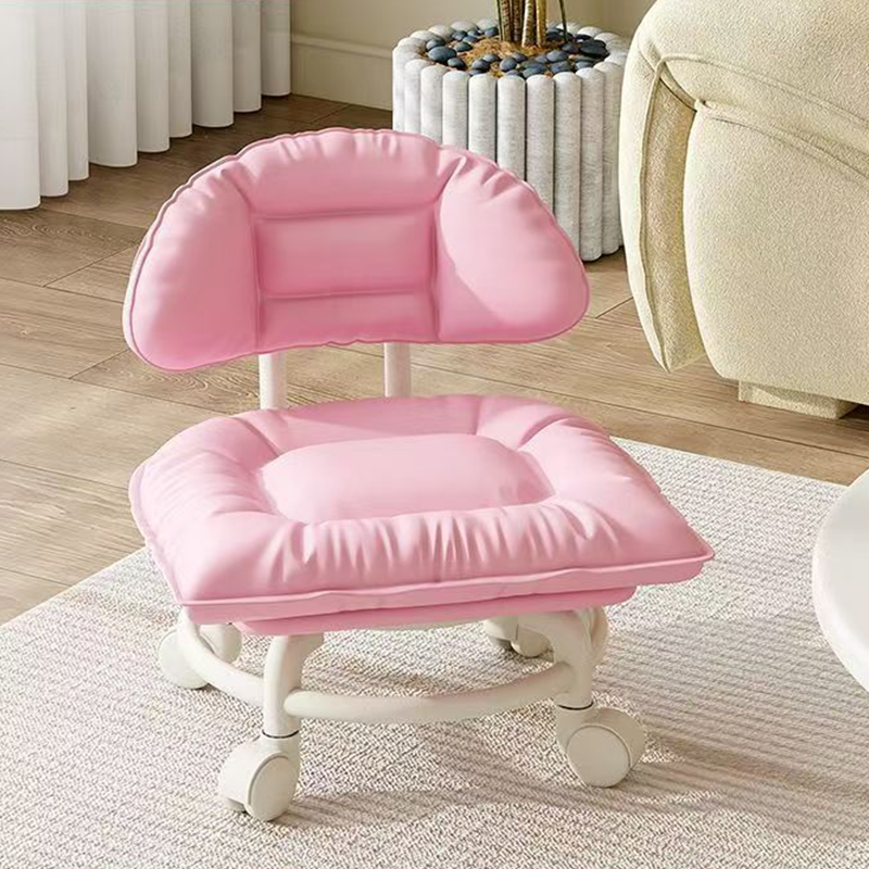 🪑 50% OFF NOW! ☁️ Low-Back Rolling Stool – Quiet Wheels & Cloud-Like Comfort – Perfect for Childcare, Cleaning, and Relaxation 🏠