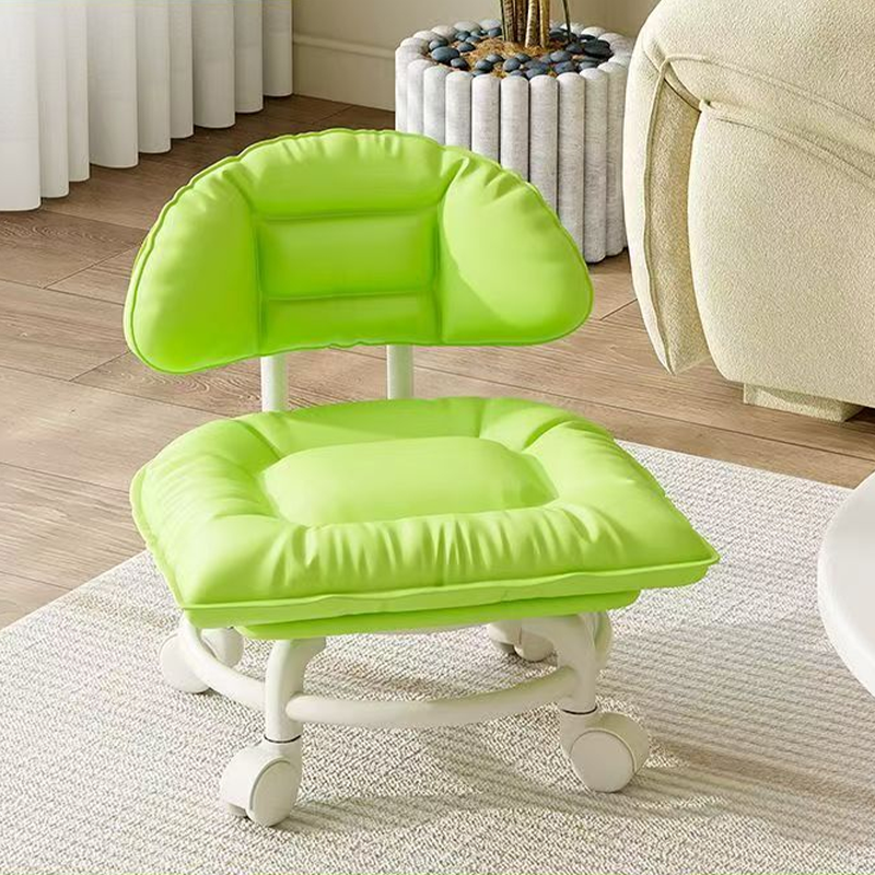 🪑 50% OFF NOW! ☁️ Low-Back Rolling Stool – Quiet Wheels & Cloud-Like Comfort – Perfect for Childcare, Cleaning, and Relaxation 🏠
