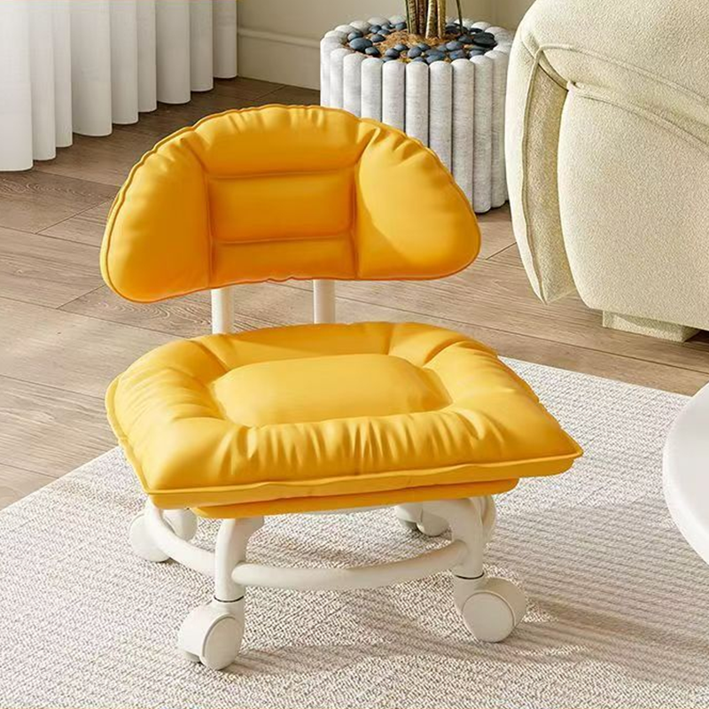 🪑 50% OFF NOW! ☁️ Low-Back Rolling Stool – Quiet Wheels & Cloud-Like Comfort – Perfect for Childcare, Cleaning, and Relaxation 🏠