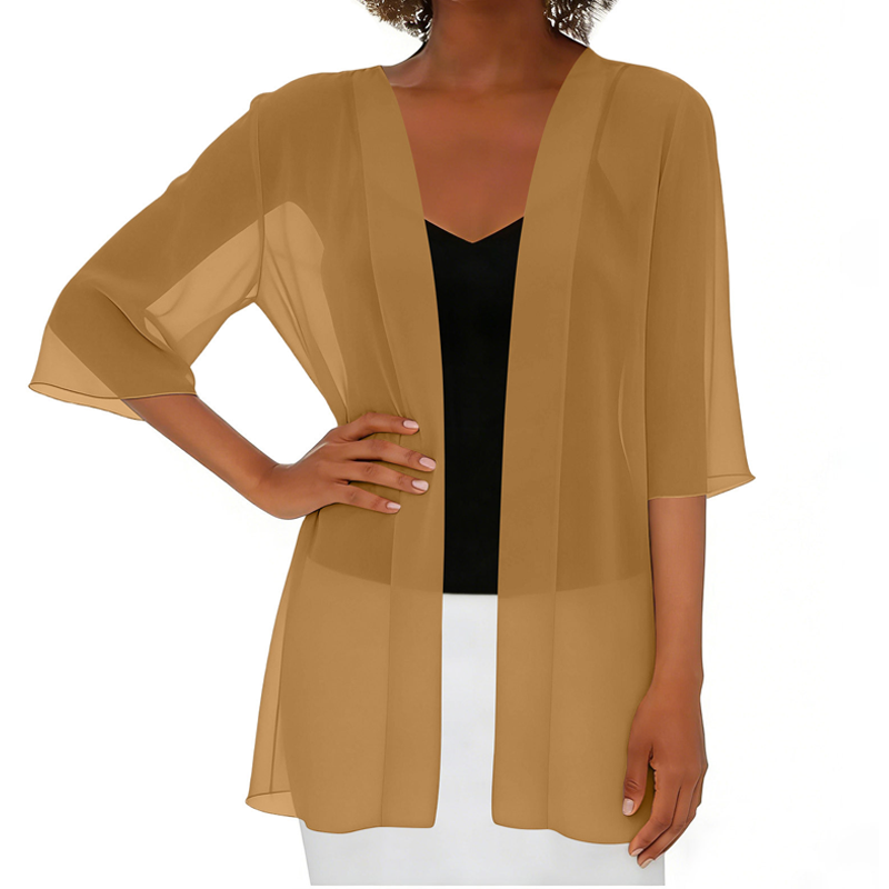 🎁🔥 NEW ARRIVAL – 50% OFF TODAY! 🌸 Women's Chiffon Open Front Cardigan ✨ Lightweight, Breezy & Perfect for Summer Layering