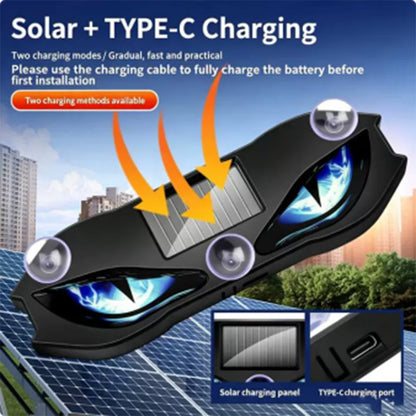 🥳2026 HOT SALE🥳💞50K+ SOLD!🚗🔆 50% OFF! Solar‑Powered Car Warning Light – Auto on with vibration, solar + USB charge. Bright LED, suction mount. Keep safe on roadside day & night! 🛡️✨
