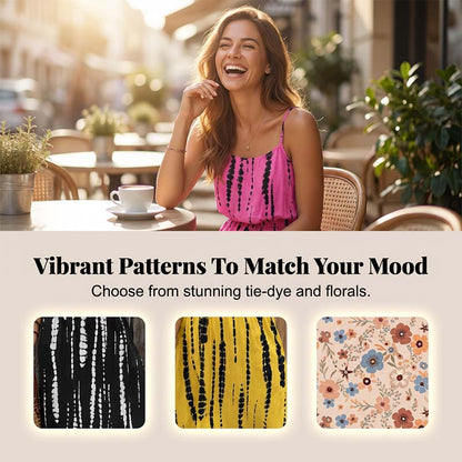 💃2026 Summer Hot Sale 70% OFF✨Women's Summer Tie-Dye Sleeveless Dress👍