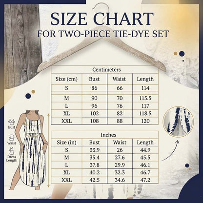 💃2026 Summer Hot Sale 70% OFF✨Women's Summer Tie-Dye Sleeveless Dress👍