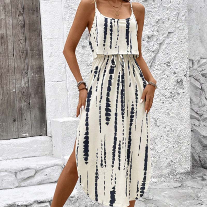 💃2026 Summer Hot Sale 70% OFF✨Women's Summer Tie-Dye Sleeveless Dress👍