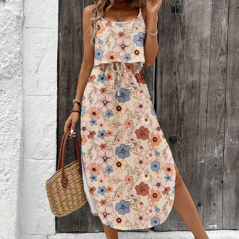 💃2026 Summer Hot Sale 70% OFF✨Women's Summer Tie-Dye Sleeveless Dress👍