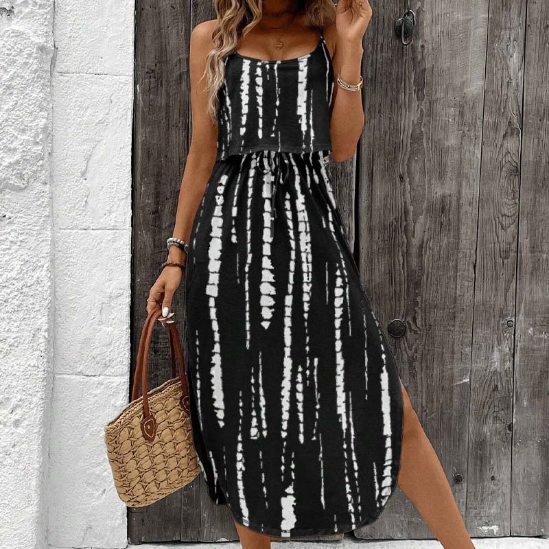 💃2026 Summer Hot Sale 70% OFF✨Women's Summer Tie-Dye Sleeveless Dress👍
