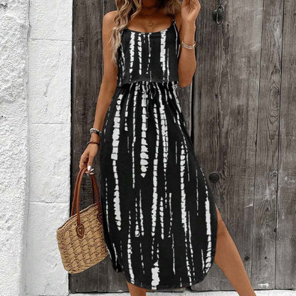 💃2026 Summer Hot Sale 70% OFF✨Women's Summer Tie-Dye Sleeveless Dress👍