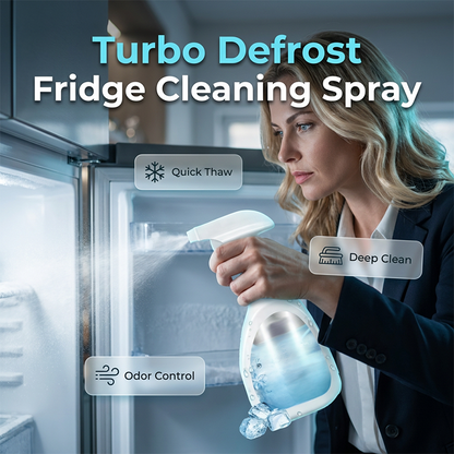 🔥 Buy 2 Get 1 Free! ❄️ Refrigerator De-Icing Cleaning Spray ✨ Quickly Removes Ice Buildup & Keeps Your Fridge Fresh