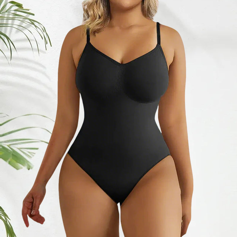 🔥 50% OFF TODAY! 💕 Seamless Thong Bodysuit Jumpsuit ✨ Sculpting Fit, Adjustable Comfort & Invisible Under Any Outfit
