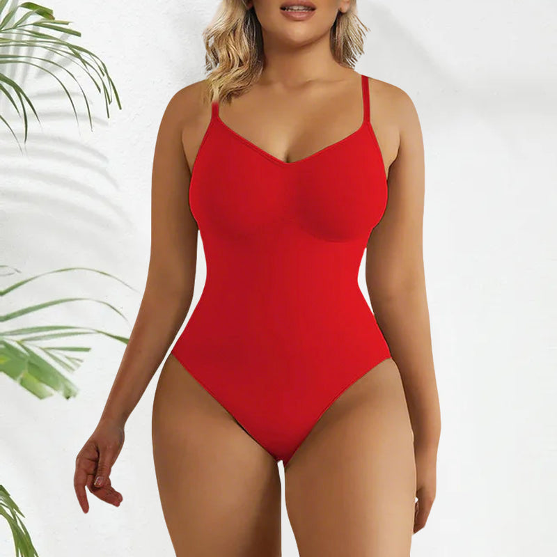 🔥 50% OFF TODAY! 💕 Seamless Thong Bodysuit Jumpsuit ✨ Sculpting Fit, Adjustable Comfort & Invisible Under Any Outfit