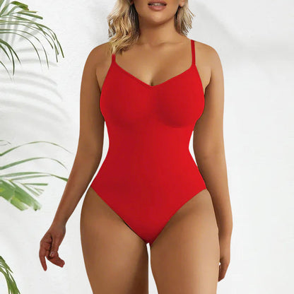 🔥 50% OFF TODAY! 💕 Seamless Thong Bodysuit Jumpsuit ✨ Sculpting Fit, Adjustable Comfort & Invisible Under Any Outfit