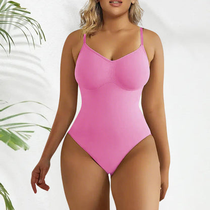 🔥 50% OFF TODAY! 💕 Seamless Thong Bodysuit Jumpsuit ✨ Sculpting Fit, Adjustable Comfort & Invisible Under Any Outfit