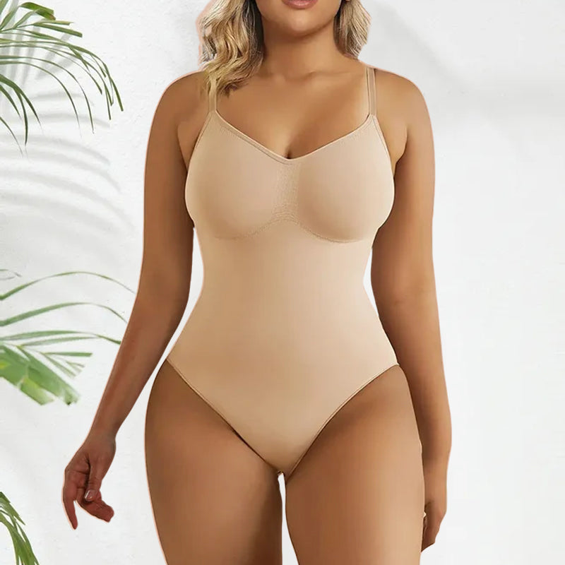 🔥 50% OFF TODAY! 💕 Seamless Thong Bodysuit Jumpsuit ✨ Sculpting Fit, Adjustable Comfort & Invisible Under Any Outfit