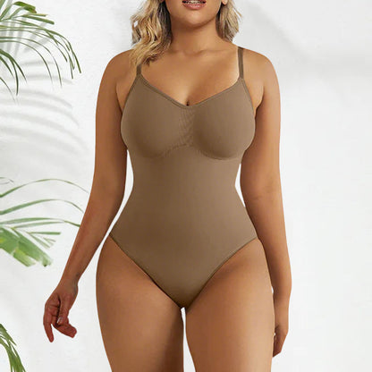 🔥 50% OFF TODAY! 💕 Seamless Thong Bodysuit Jumpsuit ✨ Sculpting Fit, Adjustable Comfort & Invisible Under Any Outfit