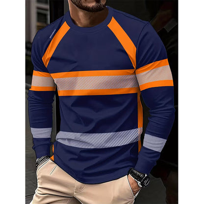 🏃☀️🦺 50% OFF! Round-Neck Hi-Vis Top – Lightweight, visible, great for running.