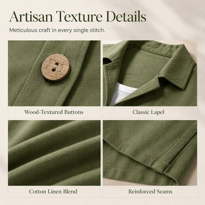 🌸Hot Sale 50% OFF💖Women's Retro Loose-Fit Button-Down Shirt