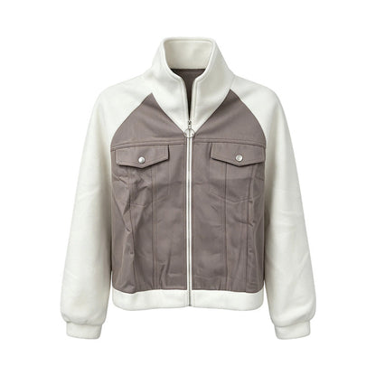 🎁New Arrivals 50% OFF💥Women's Creative Denim Splicing Jacket 🧥 – Edgy Streetwear for Daily Cool Looks