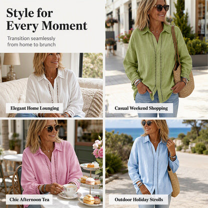 ✨New Arrival✨Women’s Casual Loose Long Sleeve Blouse