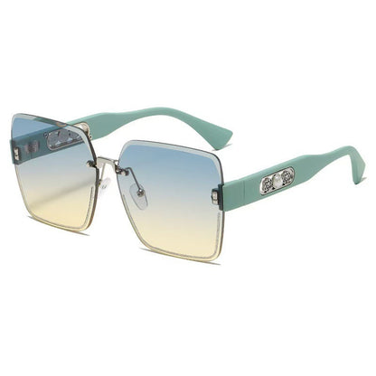 📢📢50% OFF !! ⏰Rimless Square Sunglasses for Women