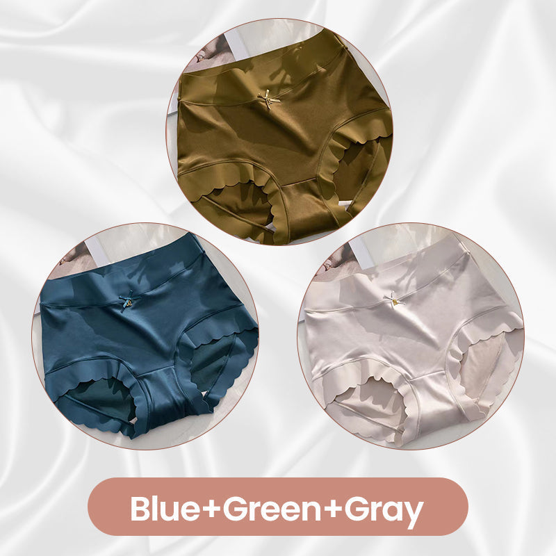 🔥Hot Sale SAVE 50% NOW! 🔥Premium Satin Antibacterial Moisture-absorbing Panties