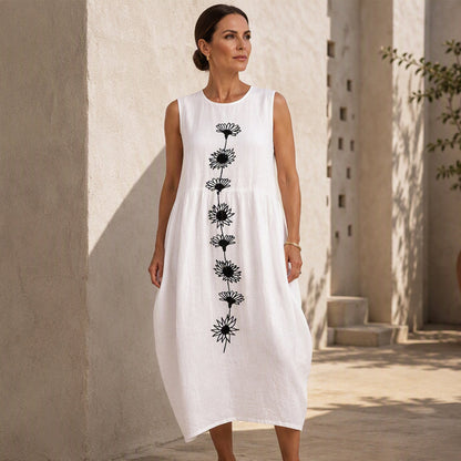 💃2026 Summer New Arrival 50% OFF💥 Women's Sleeveless Linen Dress