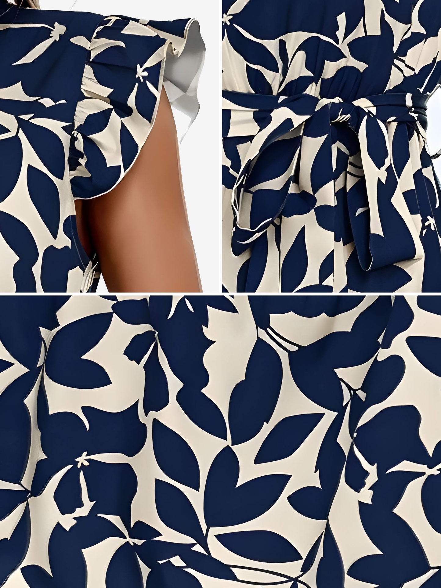 Flattering A-Line Ruffled Cap Sleeves Belted Floral Tiered for Garden Parties & Brunch Dates Maxi Dress