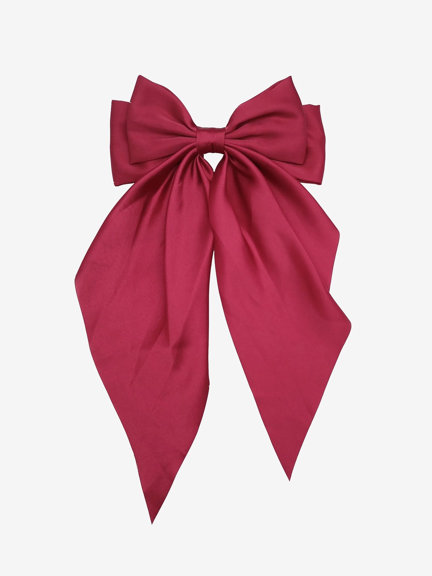 Retro 90s Style with Oversized Design Satin Party and Vintage-Themed Events Hair Accessories