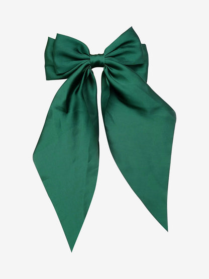 Retro 90s Style with Oversized Design Satin Party and Vintage-Themed Events Hair Accessories