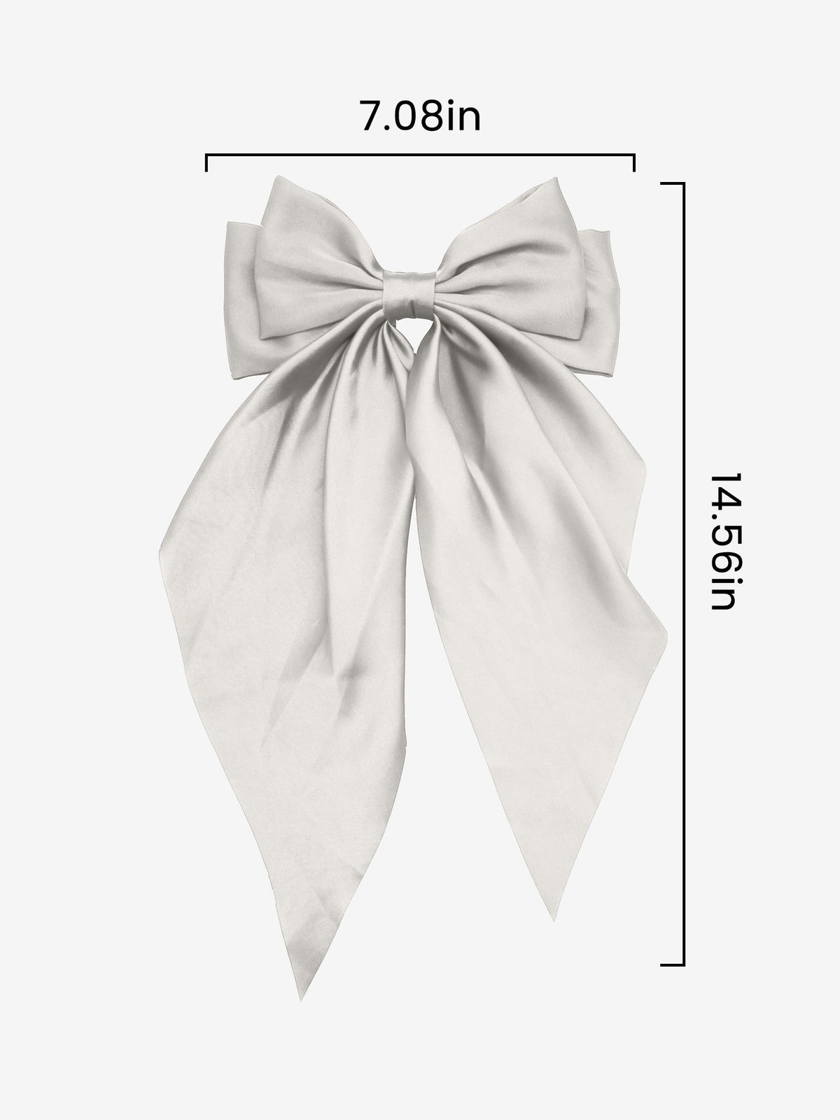 Retro 90s Style with Oversized Design Satin Party and Vintage-Themed Events Hair Accessories