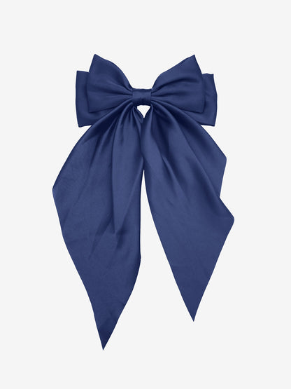 Retro 90s Style with Oversized Design Satin Party and Vintage-Themed Events Hair Accessories