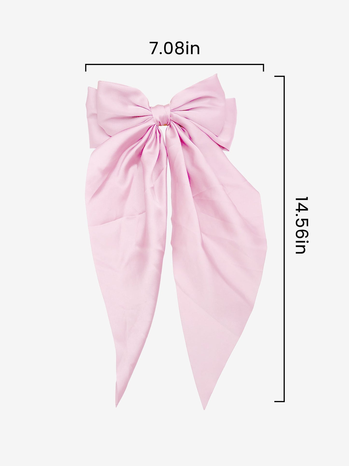 Retro 90s Style with Oversized Design Satin Party and Vintage-Themed Events Hair Accessories