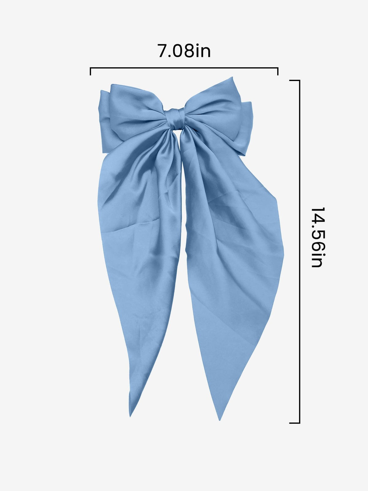 Retro 90s Style with Oversized Design Satin Party and Vintage-Themed Events Hair Accessories