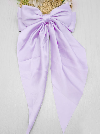 Retro 90s Style with Oversized Design Satin Party and Vintage-Themed Events Hair Accessories