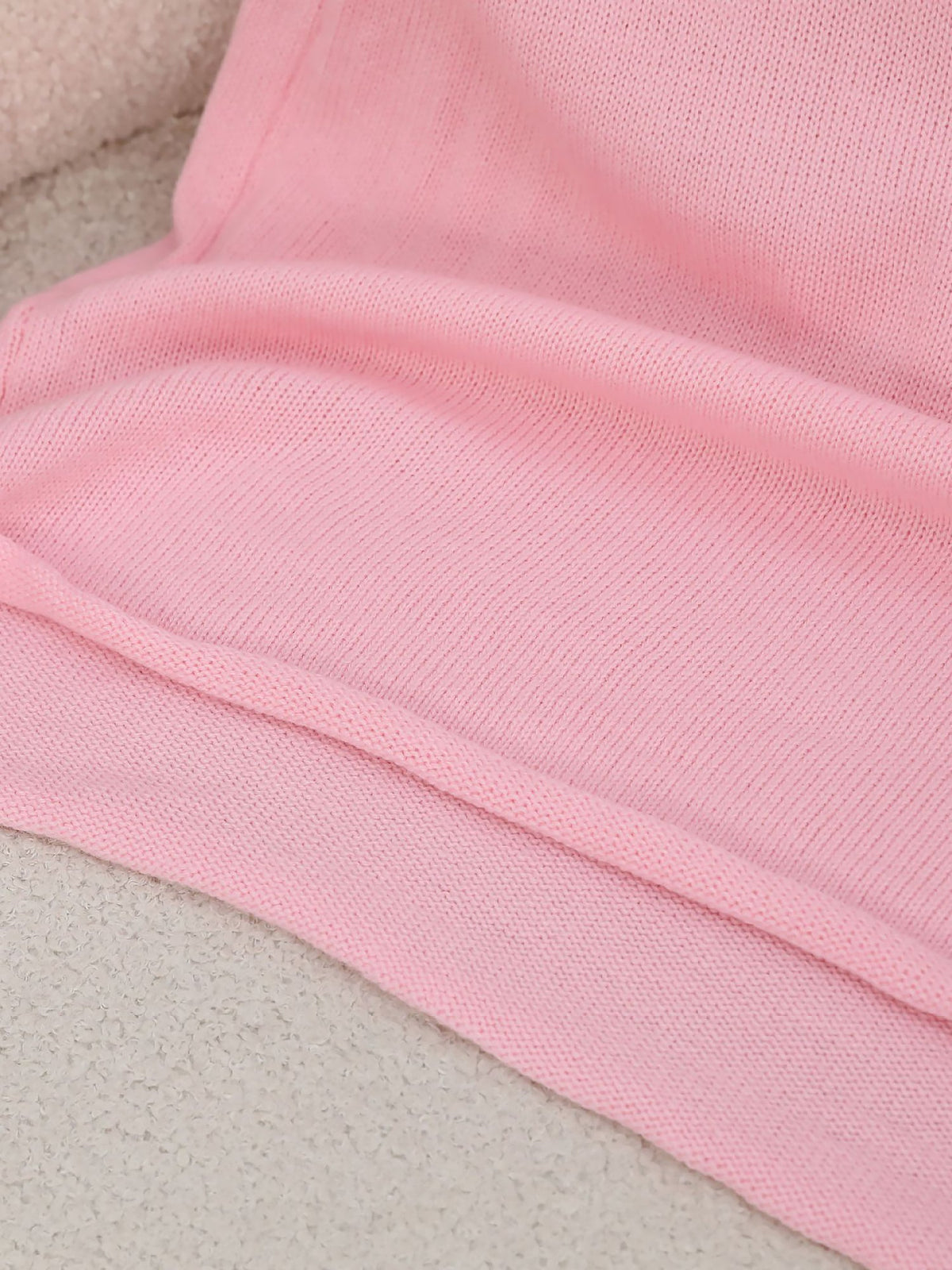 Pullover V Neck Short Sleeves Colorblock Knit Top
