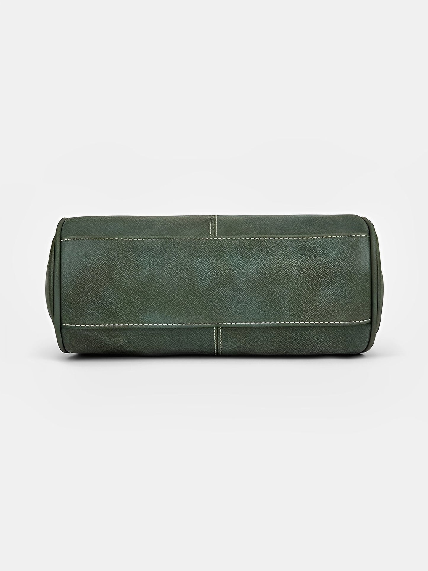 Faux Leather Handbag Crossbody Clasp Closure Bag